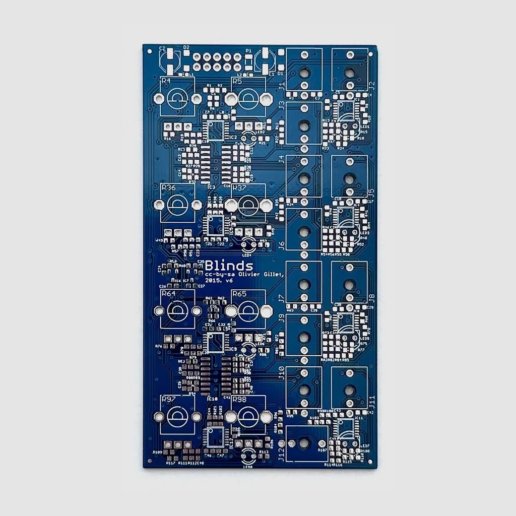 Mutable Instruments Blinds PCB