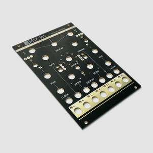 Black panel for Mutable Instruments Marbles