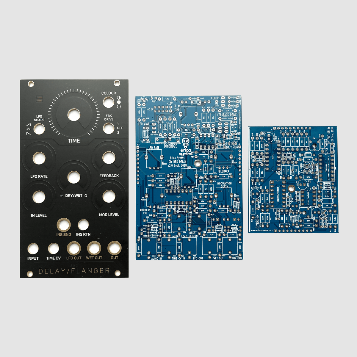 その他 UniteUp! PROTOSTAR Anniversary Board TiNRS Wobbler PCB + JKLMNT panel – Oddvolt - Eurorack Panels