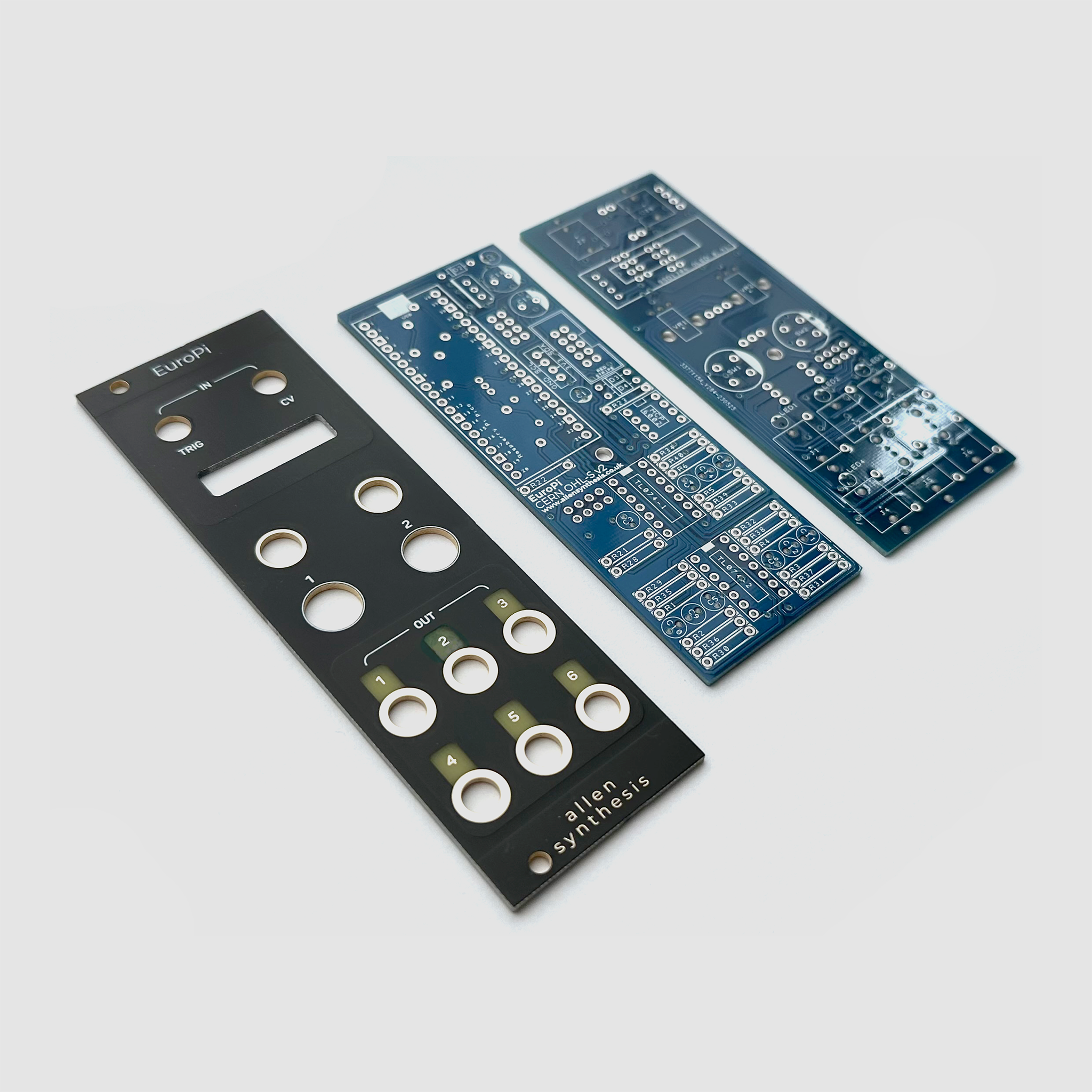 Allen Synthesis EuroPi PCB + malm.audio Panel