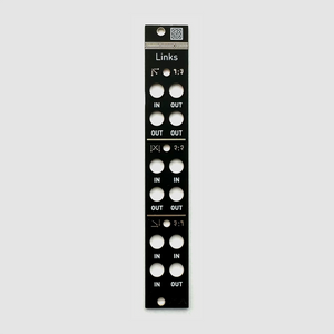 Black panel for Mutable Instruments Links