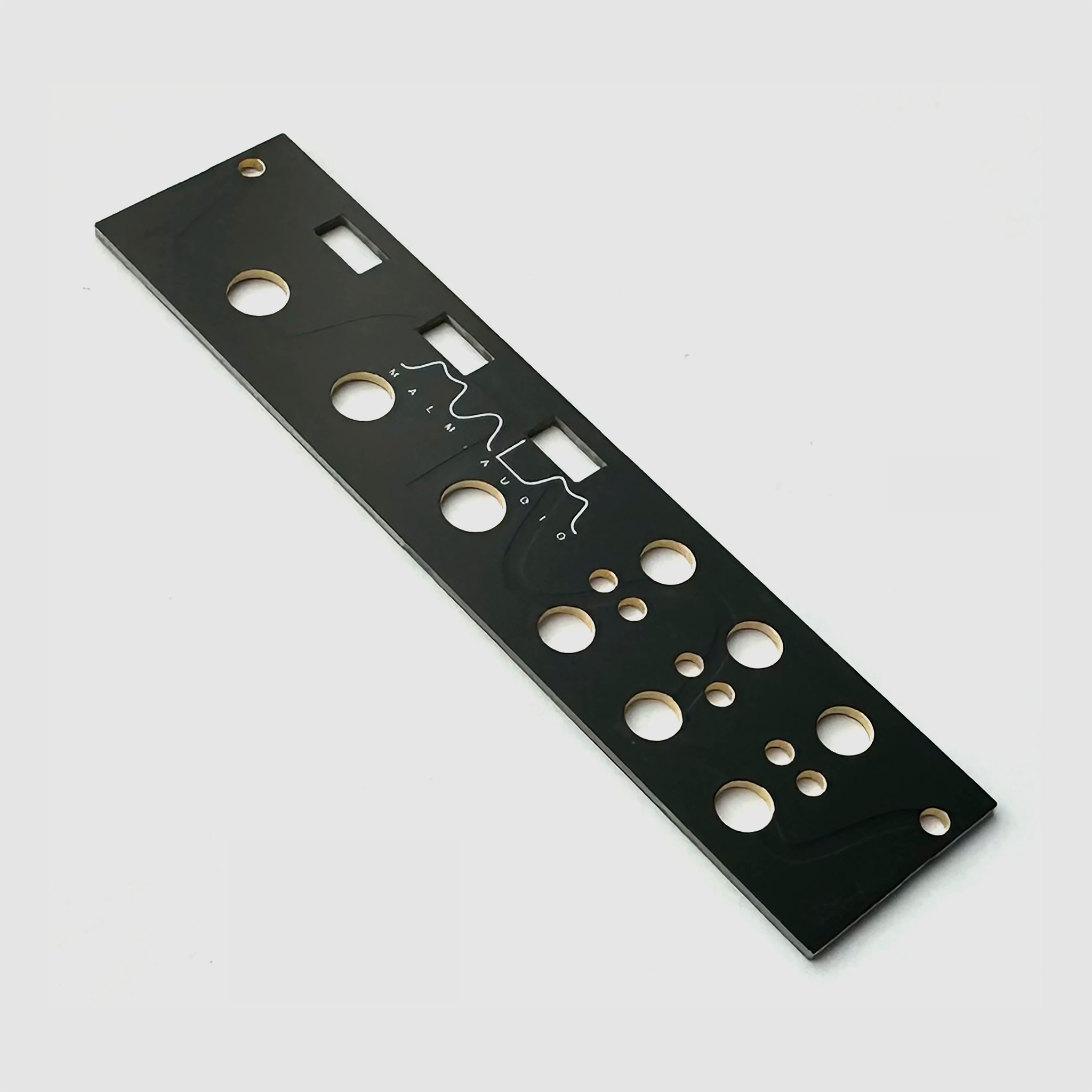 Black panel for Mutable Instruments Shades 2