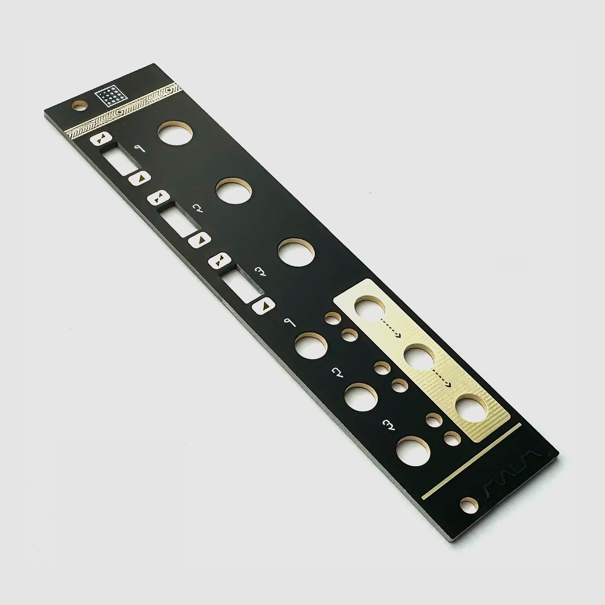 Black panel for Mutable Instruments Shades 2