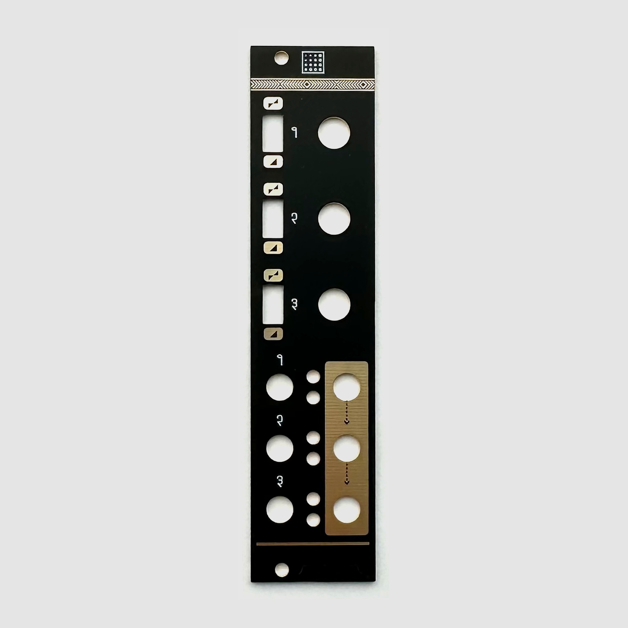 Black panel for Mutable Instruments Shades 2 – Oddvolt - Eurorack ...