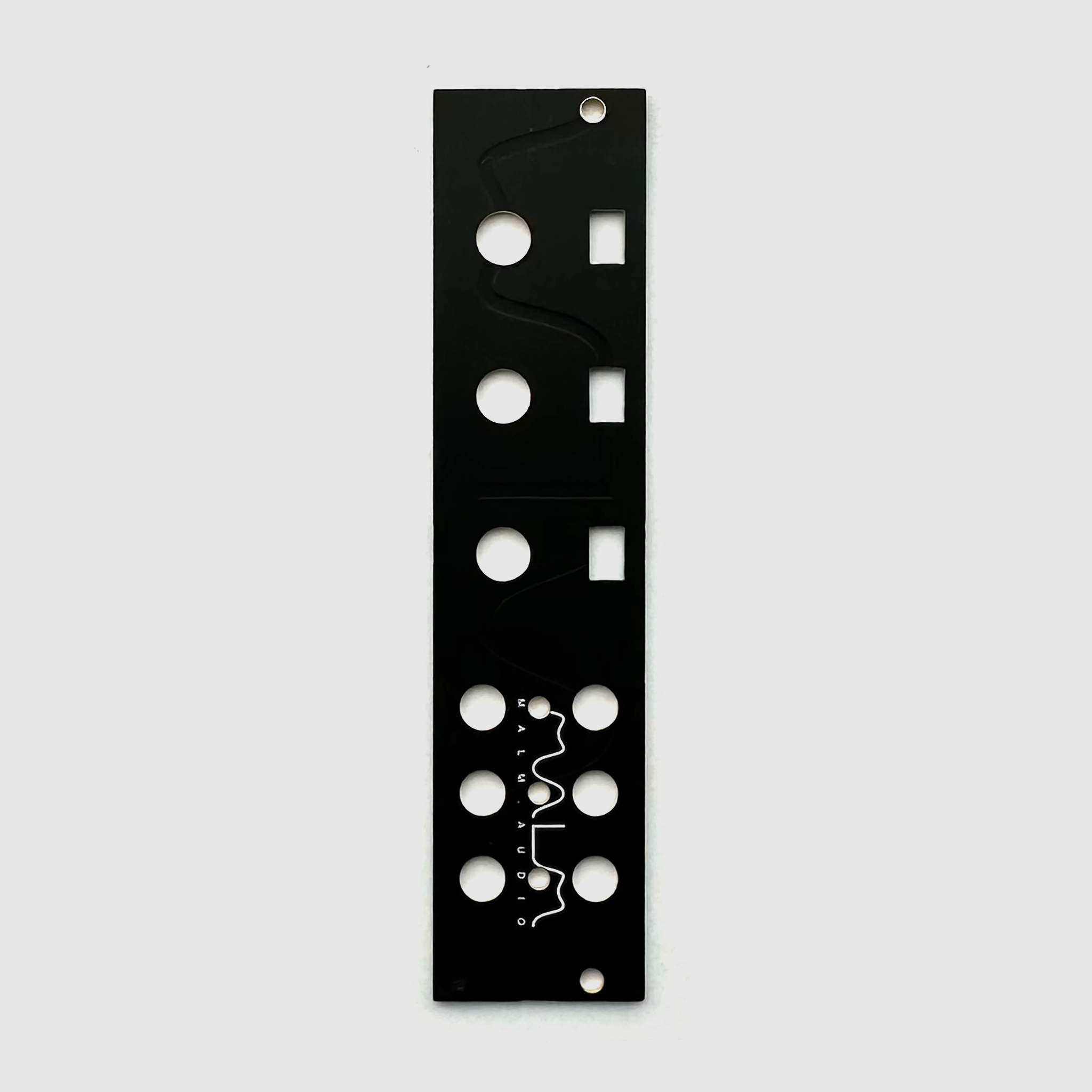 Black panel for Mutable Instruments Shades