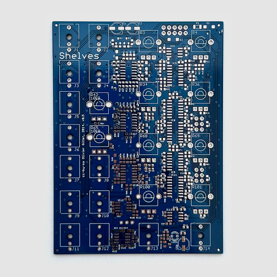 Mutable Instruments Shelves PCB – Oddvolt - Eurorack Panels, PCBs and ...