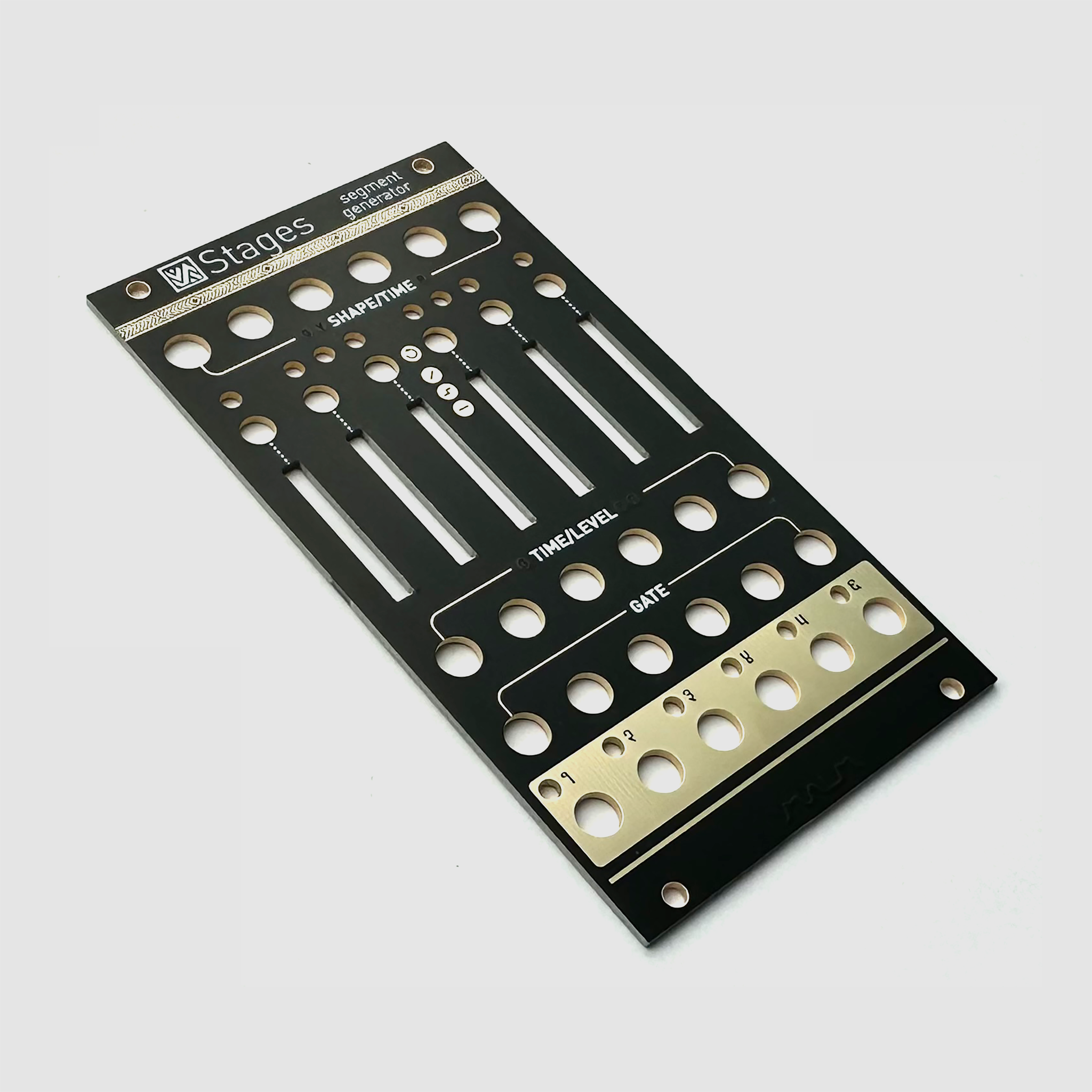 Black panel for Mutable Instruments Stages – Oddvolt - Eurorack Panels ...
