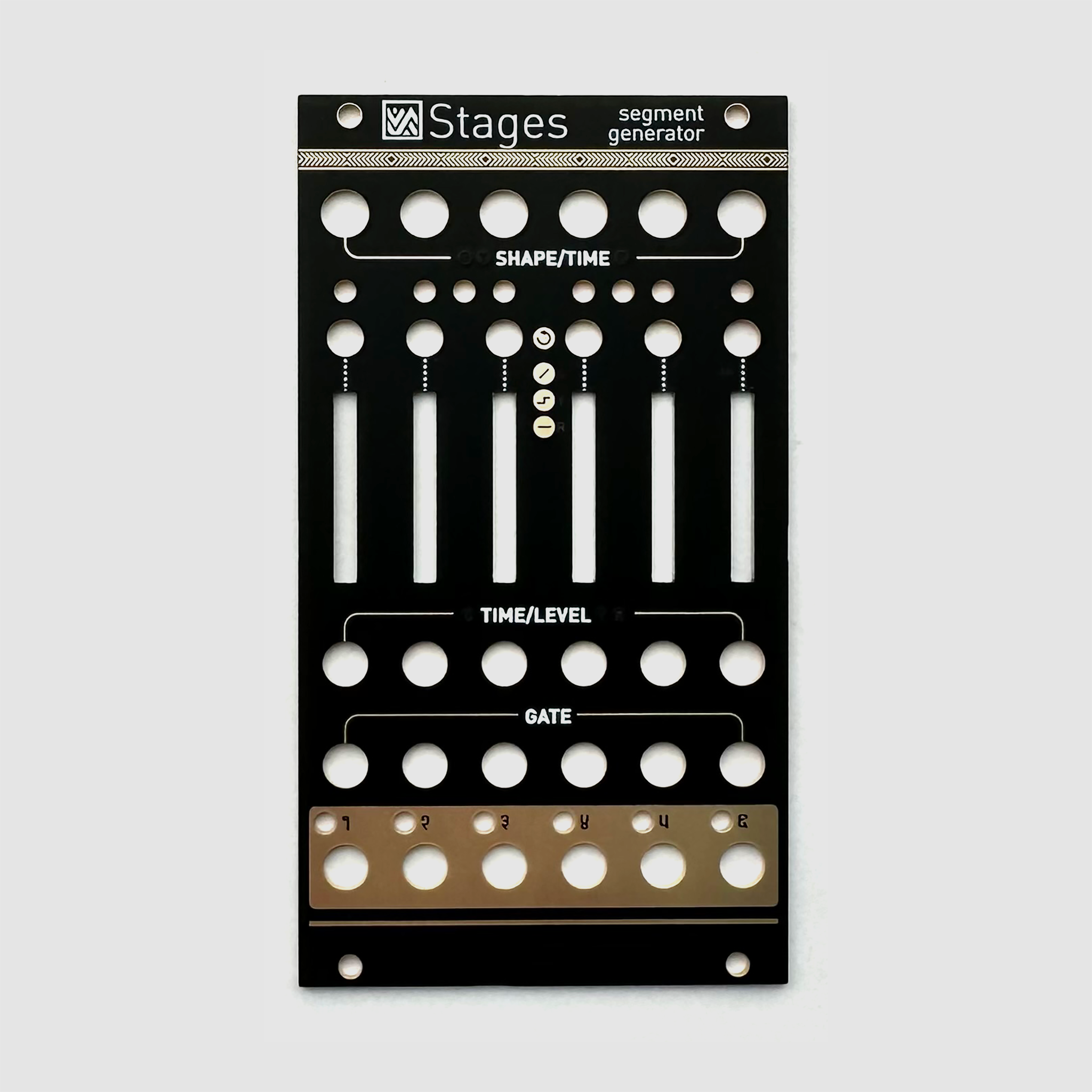 Black panel for Mutable Instruments Stages – Oddvolt - Eurorack ...