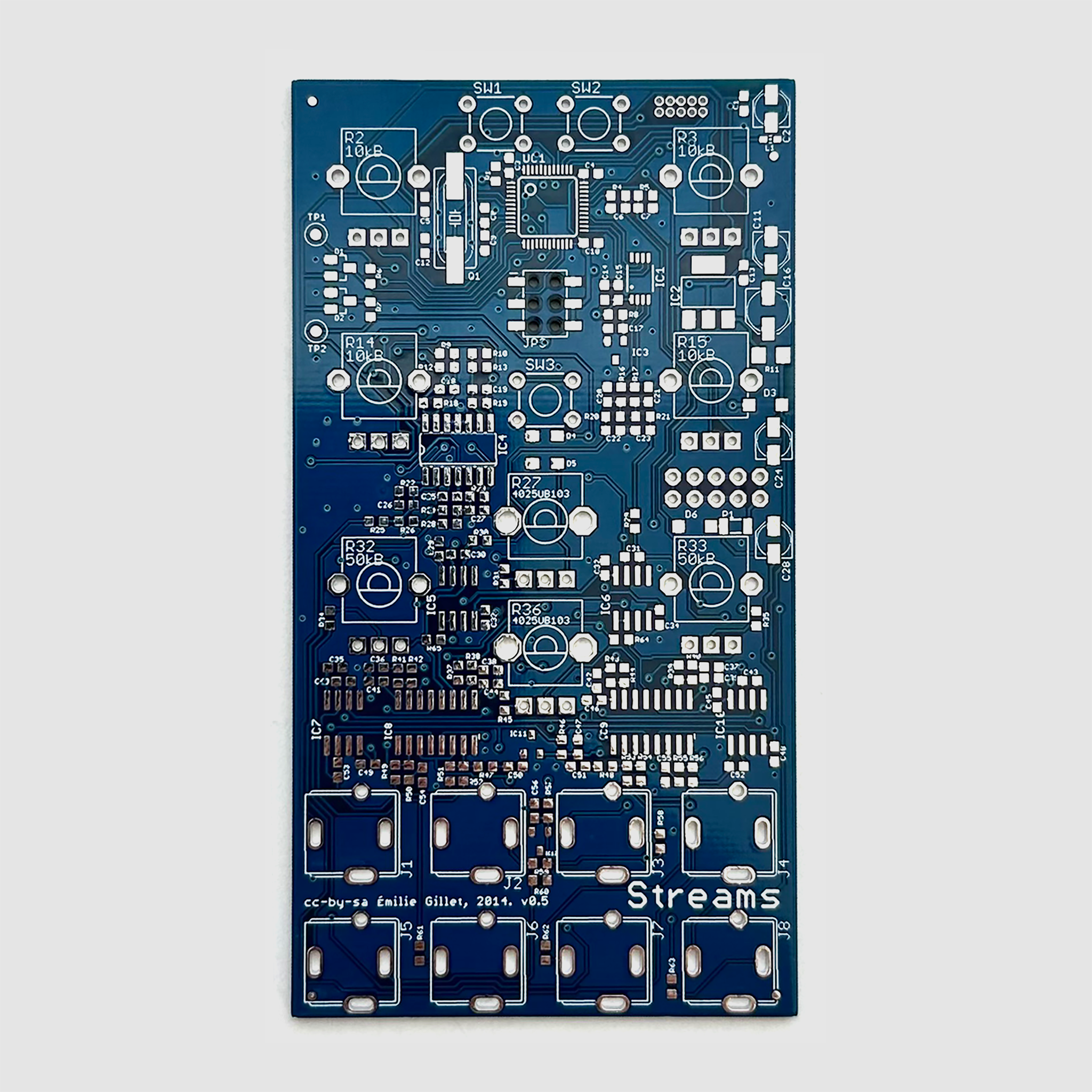 Mutable Instruments Streams Schematic Mutable Instruments Streams PCB – Oddvolt - Eurorack Panels, PCBs and ...