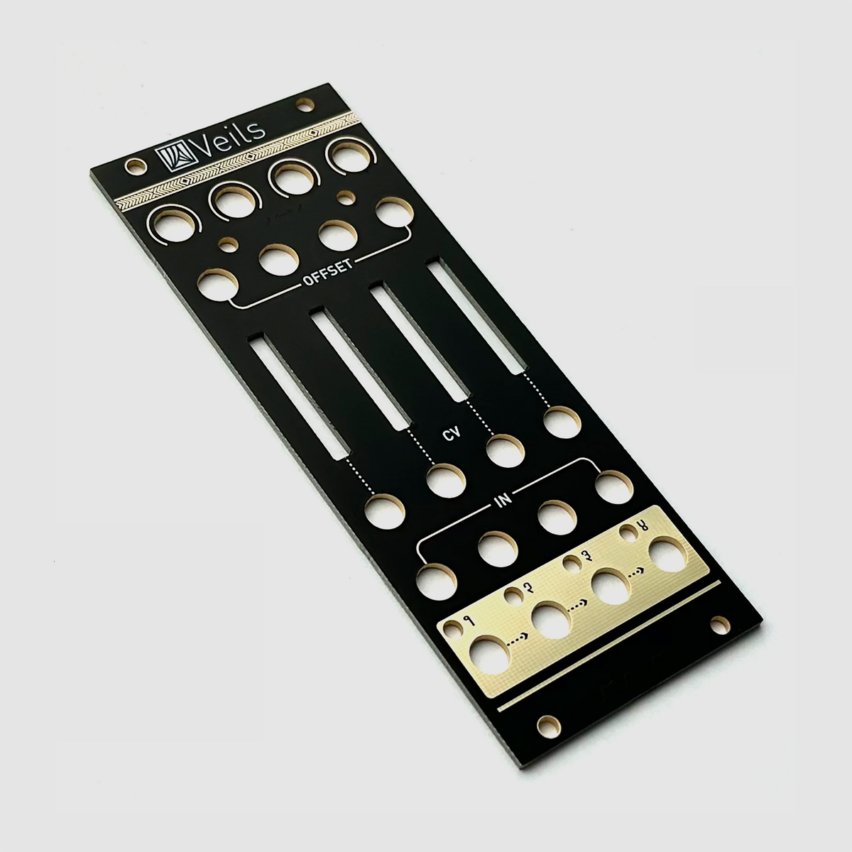 Black panel for Mutable Instruments Veils 2 – Oddvolt - Eurorack Panels ...