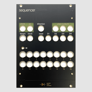 Panel for Teenage Engineering Pocket Operator Modular Sequencer