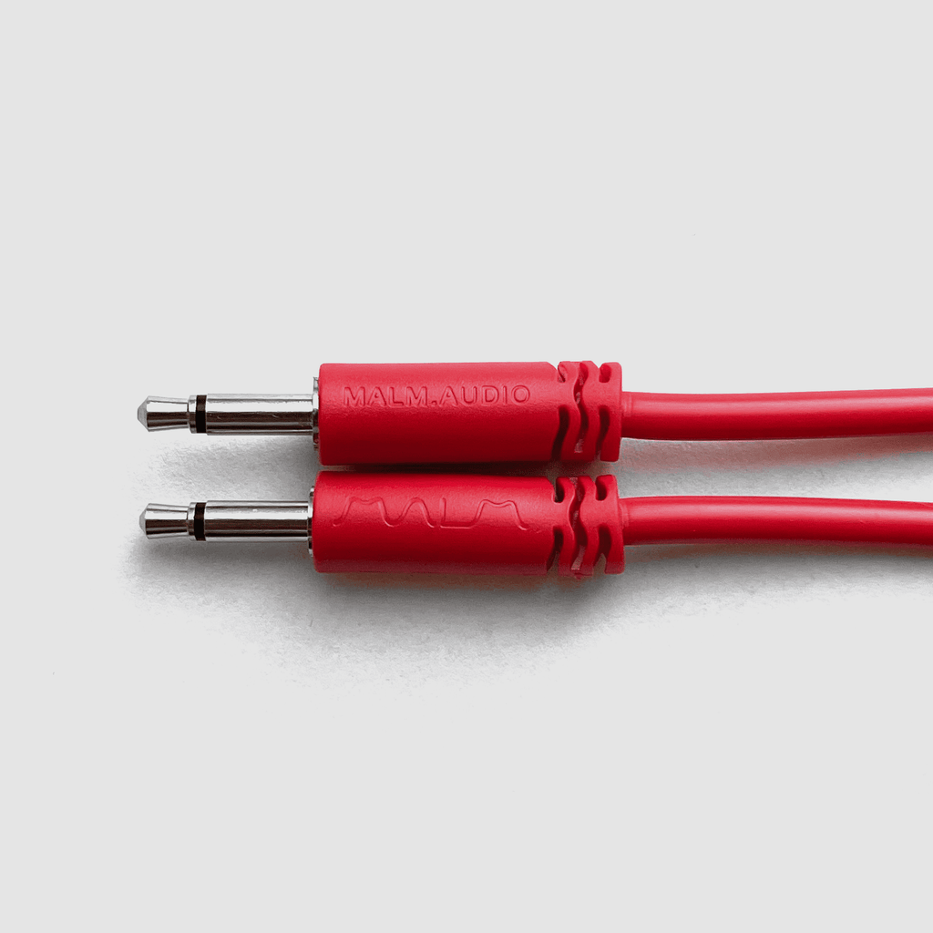Red Eurorack Patch Cable