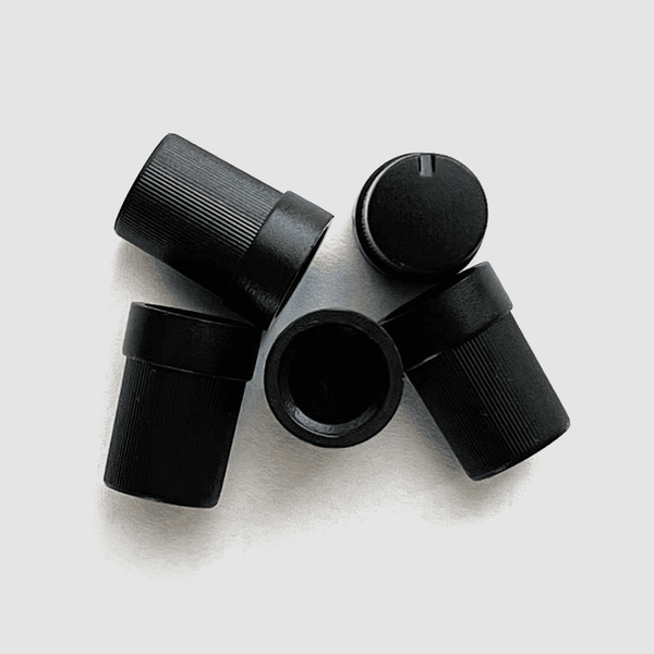 Small Black Plastic Knob – Oddvolt - Eurorack Panels, PCBs and
